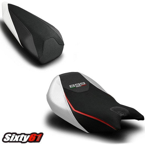 Ducati Panigale 899 Seat Cover 2013-2015 Luimoto Front Rear Veloce Tec-Grip