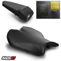 Yamaha R6 Seat Cover with Gel 2017-2024 2025 Luimoto Front Rear Black Carbon