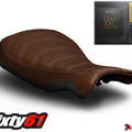 BMW RNineT R NineT Pure Racer Seat Cover 2014-2022 2023 Dark Brown w Gel Luimoto