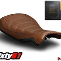 BMW RNineT R NineT Pure Racer Seat Cover 2014-2023 Light Brown w Gel Luimoto