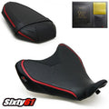 FZ07 Seat Covers with Gel 2014 2015 2016 2017 Yamaha FZ-07 Luimoto Red Black