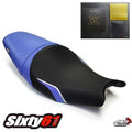 Kawasaki ER6F ER6N Ninja 650R 2005-2008 Seat Cover with Gel Black Blue Luimoto