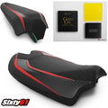 Ducati Streetfighter V4 Seat Covers with Gel 2020-2024 Luimoto Front Rear Red