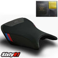 BMW S1000R Seat Cover with Gel 2014-2015 2017-2019 Luimoto Gray Logo