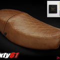 Triumph Thruxton Seat Cover with Gel 2004-2013 2014 2015 Luimoto Brown Vintage