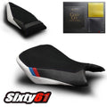 BMW S1000RR Seat Covers with Gel 2015-2018 Front Rear Luimoto Suede Motorsports