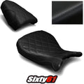 BMW R nineT Pure Racer Seat Covers 2014-2021 2022 2023 Luimoto Front Rear Black