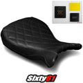 BMW RNineT R NineT Seat Cover with gel 2014-2018 2019 2020 2021 Luimoto Black
