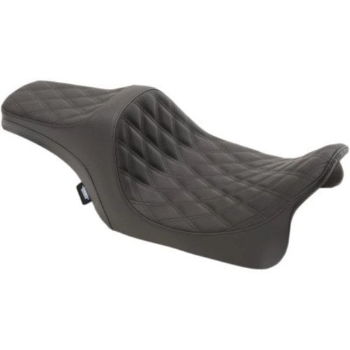 Drag Specialties 0801-1114 Predator Iii Seat Black Double Diamond -08-23 Touring