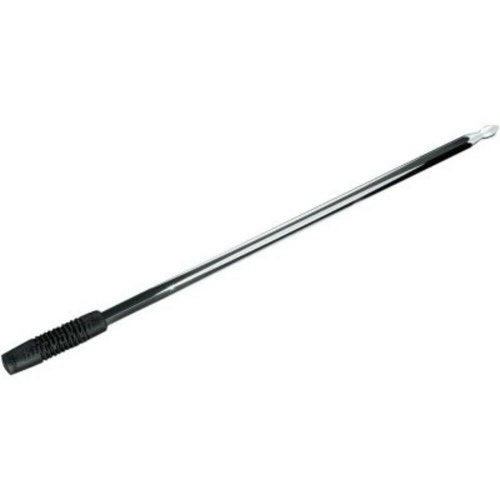 Kuryakyn 864 Billet Antenna Black & Silver Hex/Grooved for Touring 89-20