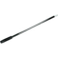 Kuryakyn 864 Billet Antenna Black & Silver Hex/Grooved for Touring 89-20