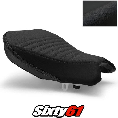 Suzuki Gsxr 1000 Seat Cover 2017-2022 2023 2024 Luimoto Black Tec-Grip Suede