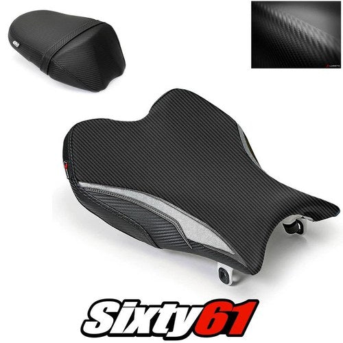 Suzuki Gsxr 1000 Seat Cover 2009-2014 2015 2016 Front Rear Black Luimoto Carbon