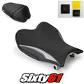 Suzuki Gsxr 1000 Seat Covers with Gel 2009-2014 2015 2016 Black Luimoto Carbon