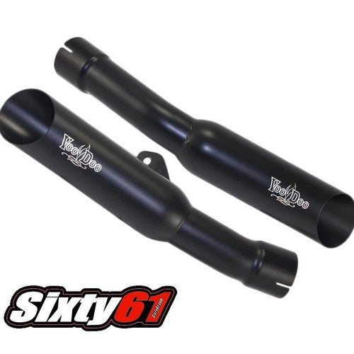 Voodoo Exhaust ZX14R 2012-2022 2023 2024 2025 2026 Kawasaki Dual Black Shorty