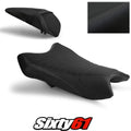 Kawasaki ZX6R Seat Cover 2019-2025 2026 Front Rear Black Luimoto Tec-Grip Suede