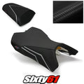 Kawasaki Ninja 1000 Seat Cover 2011-2015 2016 Front Rear Black Luimoto Carbon