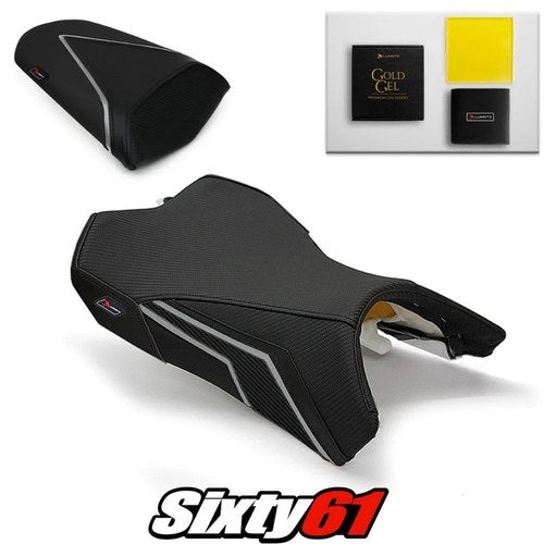 Kawasaki Ninja 1000 Seat Covers and Gel 2011-2014 2015 2016 Black Luimoto Carbon
