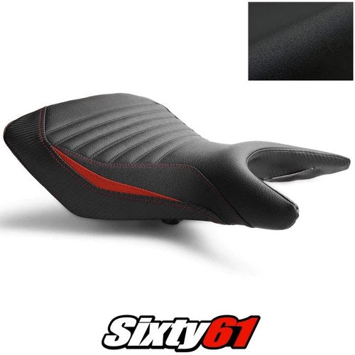 Yamaha MT03 Seat Cover 2020-2022 2023 2024 Front Red Luimoto Tec-Grip Carbon