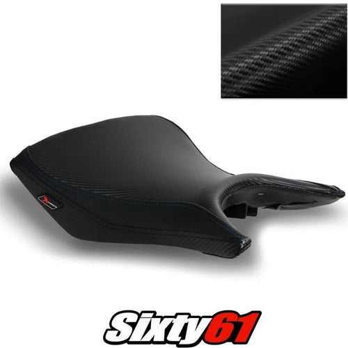 Yamaha R25 Seat Cover 2014-2017 2018 2019 2020 Front Black Blue Luimoto Carbon