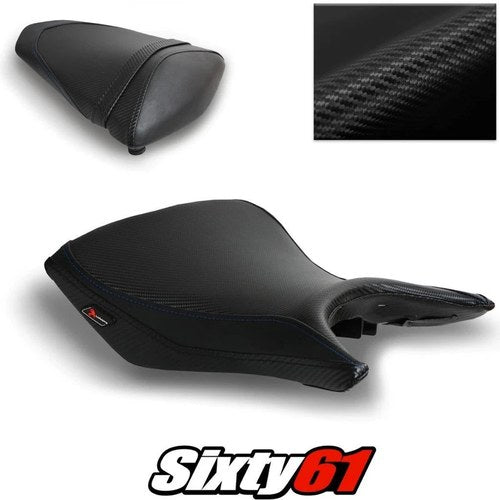 Yamaha R25 Seat Cover 2014-2018 2019 2020 Front Rear Black Blue Luimoto Carbon