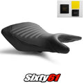 Yamaha R3 Seat Cover and Gel 2015-2023 2024 2025 Black Luimoto Tec-Grip Carbon