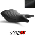 Yamaha R25 Seat Cover 2014-2018 2019 2020 Front Black Luimoto Tec-Grip Carbon