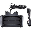 Ciro 40303 Black Smoke LED Lighted License Plate Frame for 14-21 Flhx