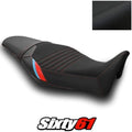 Yamaha MT09 Seat Cover 2021 2022 2023 Black Red Luimoto Tec-Grip Suede