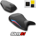 BMW S1000R Seat Covers and Gel 2021-2026 Black Blue Red Luimoto Tec-Grip Suede