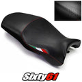 Ducati Supersport Seat Cover 1999-2004 2005 2006 2007 Front Black Luimoto Carbon