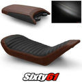 Husqvarna Svartpilen 701 Seat Covers 2018-2022 2023 Vintage Dark Luimoto Suede