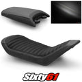 Husqvarna Svartpilen 701 Seat Covers 2018-2022 2023 Vintage Black Luimoto Suede
