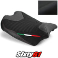Ducati Panigale V4R Seat Cover 2019-2021 Front Black Luimoto Tec-Grip Suede
