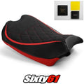 Ducati Panigale V4R Seat Cover Gel 2019-2021 Front Black Luimoto Tec-Grip Suede
