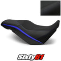Suzuki V-Strom 650 Seat Cover 2017-2022 2023 2024 Black Blue Luimoto Tec-Grip