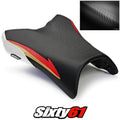 Yamaha FZ1 Seat Cover 2006-2011 2012 2013 2014 2015 2016 White Luimoto Carbon