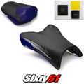 Yamaha FZ1 Seat Covers and Gel 2006-2013 2014 2015 2016 Dark Blue Luimoto Carbon