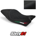 Ducati Monster 797 Seat Cover 2017 2018 2019 2020 Black Luimoto Suede Carbon