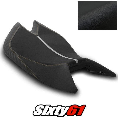 Aprilia Tuono V4 Factory 1100 Seat Cover 2021-2025 Gold Luimoto Tec-Grip Suede