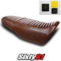 Honda Grom Seat Cover and Gel 2021-2023 2024 2025 Vintage Dark Brown Luimoto