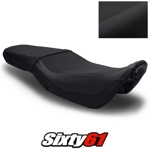 Honda Grom Seat Cover 2016 2017 2018 2019 2020 Black Luimoto Tec-Grip Carbon