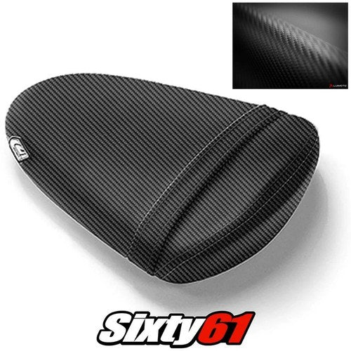 Suzuki Gsxr 1000 Seat Cover Rear 2007 2008 Black Luimoto Carbon