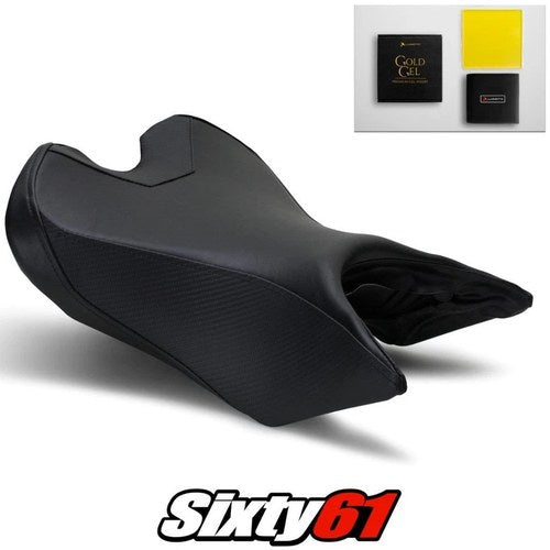 Triumph Speed Triple Seat Cover and Gel 2016-2019 2020 2021 Black Luimoto Carbon