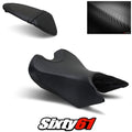Triumph Speed Triple Seat Covers 2016-2018 2019 2020 2021 Black Luimoto Carbon
