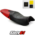 Triumph Speed Triple Seat Cover and Gel 2008 2009 2010 Red Luimoto Carbon