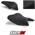 Kawasaki Ninja 400 Seat Covers 2018-2020 2021 2022 2023 Black Luimoto Tec-Grip