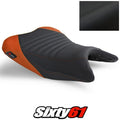 Kawasaki Ninja 400 Seat Cover 2018-2020 2021 2022 2023 Orange Luimoto Tec-Grip