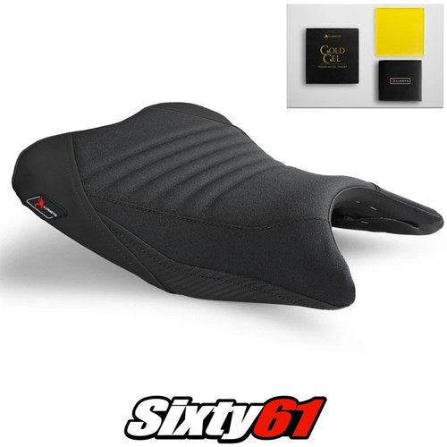 Kawasaki Ninja 400 Seat Cover and Gel 2018-2021 2022 2023 Black Luimoto Tec-Grip