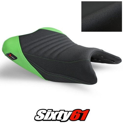 Kawasaki Ninja 400 Seat Cover 2018-2020 2021 2022 2023 Green Luimoto Tec-Grip
